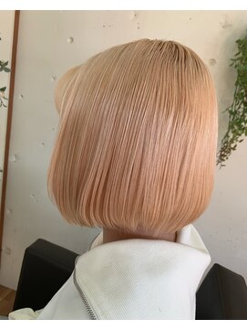 シェリールアミー(Cherir Amie) ブリーチ2回でデザイン◎ミルクティーベージュ◎