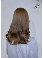 ヘアープロデュース ラピセット 松山(Lapset) 透明感♪髪質改善カラー小顔艶感ミルクティーベージュロング
