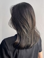 アイティーバイアルバム 松戸店(IT by ALBUM)&nbsp;グレージュミディ_チェリーブラウンフェミニンロング_ba402411