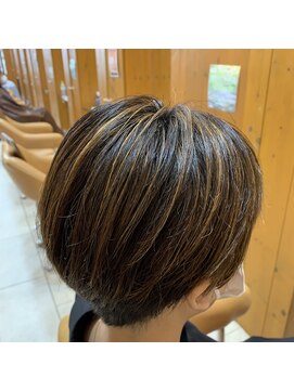 ヘアーアンドメイク エクリ 不動前店(Hair&Make equri) 変身!デザインハイライト!