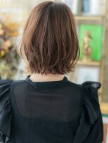 カバーヘア ブリス 上尾西口店(COVER HAIR bliss) シースルーバング伸ばしかけレイヤーロブTb2上尾20代30代40代!