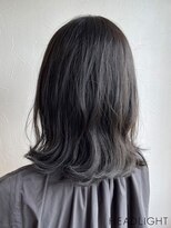 フローレス バイ ヘッドライト 三鷹店(hair flores by HEADLIGHT) ブルーブラック×くびれカール