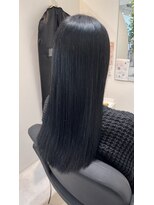 エミュスト(Emuest) 艶ブラック☆髪質改善カラー