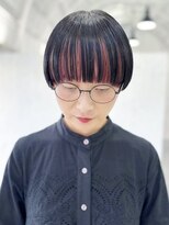 ザヘアメイクシェア(THE -HAIR MAKE SHARE-) お洒落マッシュ×フロントインナーカラー