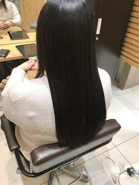 アニュー 北浦和店(ANEW) 《髪質改善》まとまり+ツヤ感 ロング髪