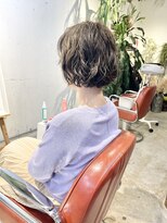 コンビネーション(combination)&nbsp;ボブパーマ  透明感カラー　ダメージレスパーマ