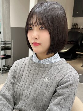 ロンドネートゥル 新潟(Lond naitre) ワイドバング/似合わせカット/髪質改善/（新潟/万代）