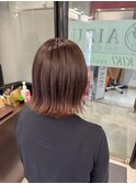 外ハネボブ ショコラブラウン