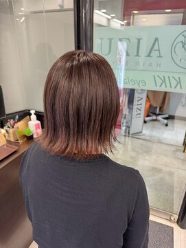 アイズ 本厚木(AIZU) 外ハネボブ ショコラブラウン