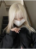 ホワイトブロンド＊（ブリーチ2回）