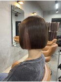 ミニボブ インナーカラー