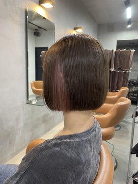 レックス 中野(rex) ミニボブ インナーカラー