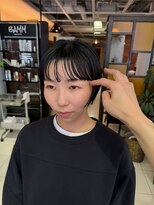バム 名古屋栄店(BAMM) 大人可愛い黒髪ショート【坂根】