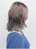 <ニュアンスパーマスパイラルパーマゆるカールニュアンスパーマ