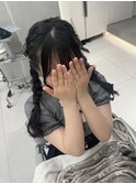 【新宿駅/新宿三丁目/ヘアセット/ツインテール】