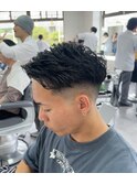 直毛 短髪の方にオススメ！ アイロンパーマ 濡れパン