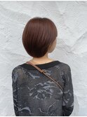 ピンクショートボブ