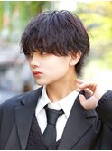 フェザーパーマ/スパイキーショート/サーフカール[メンズ/渋谷]