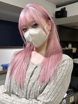 メゾン 心斎橋店(Maison) 似合わせピンクカラー@midori_maison