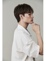 ロンドオム 池袋(Lond Homme)&nbsp;men's/メンズ/刈り上げセンターパート/フェザーパーマ/池袋