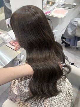 アール 横浜(R) 【cocona】秋カラー！オリーブグレージュ/髪質改善