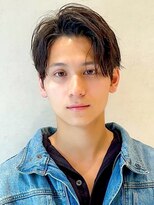 ヨリ サッポロ 札幌大通(yori SAPPORO) ニュアンスパーマ/センターパート/韓国マッシュ/ダークアッシュ