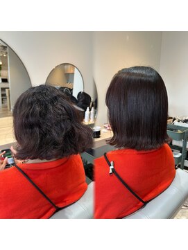 ザックジングウ 表参道(ZACC JINGU) 自然なツヤとまとまりの美髪ストレート