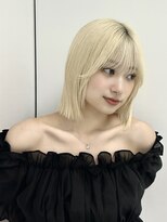 ソア 並木坂(Soa)&nbsp;ボブカット/タッセルボブ/ブロンドカラー/Chihiro