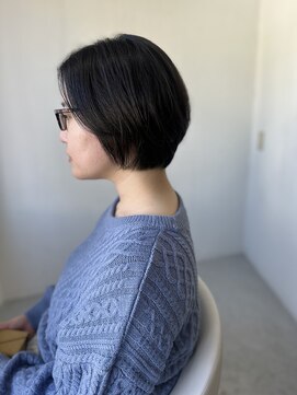 ソイクフ(SOY KUFU) 大人可愛い20代30代40代◎似合わせカットダークアッシュショート