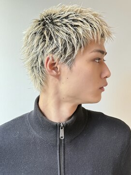 アリエッタ(aRietta) ダウンバング/スパイキーショート/短髪/メンズショート