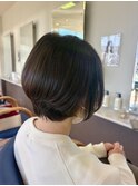 ショート/くびれショート/つむじ/クロスパーマ