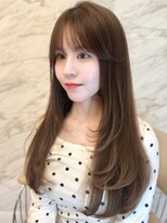 ロンド フィーユ(Lond fille) 韓国顔周り/ハイレイヤーカット/ワンホンレイヤー/銀座