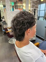 ヘアーメイク ロージー 北18条店(HAIR MAKE ROSY) 波巻きツイストスパイラルパーマツーブロック刈り上げ