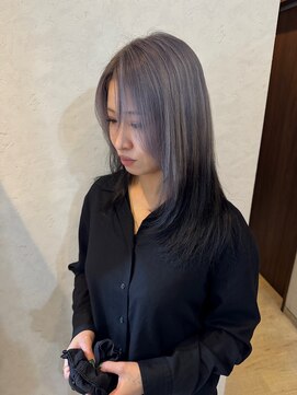 アンビ(ambi) シルバー×ダークブラウン