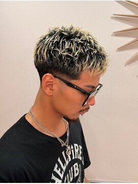 メゾンフォーメン 心斎橋店(Maison for men) フレンチクロップ　テクスチャークロップ　テーパーフェード