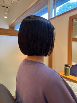 ルーンヘアー(Lugn hair) 大人ボブ/久留米荒木