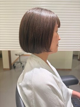 クリック(Click) ボブ/切りっぱなし/顔周りカット/30代40代50代/小倉美容室