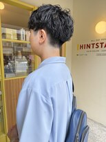 ヒントステーション(HINTSTATION) 〈浅草 半個室〉ニュアンススパイラルパーマ刈り上げショート