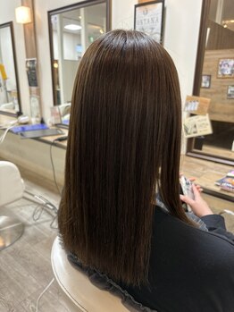 フォンタナ(Fontana)の写真/自然な仕上がりで毎朝のスタイリングをラクに♪ナチュラルな憧れのストレートへ◎