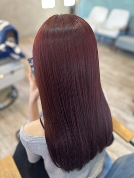 ヘアーディア みどり店(Hair...DiA) ワインレッド