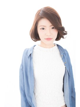 ヘアメイク ナル(hair make nalu) 【荻窪☆nalu】ふんわりベーシックボブ