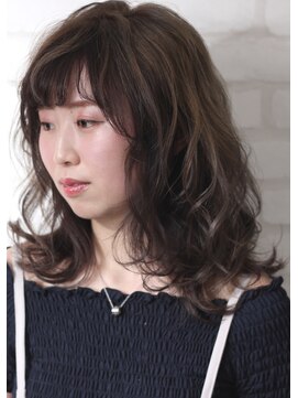 プレッティ フォー ヘア(PRETTY FOR HAIR) レイヤー×ゆるふわバング