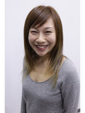 ストロベリーロックス 赤羽1番街店 デザインカラー ハイライト＆グラデーション オトナベージュ系