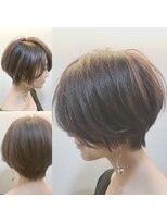グリームス ヘアデザイン(GLEAMS Hair Design)&nbsp;重軽大人抜け感ショート×ベイクドモーヴ★チーフ山本