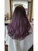 ミルクティーピンク グラデーション