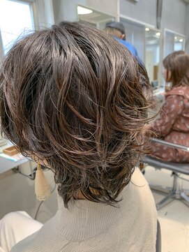 テトヘアー(teto hair) ウルフ、パーマ、ショート、マニッシュショート