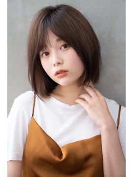 リル 7F 銀座(Rire) 【Rire-リル銀座-】シースルーなナチュラルストレートボブ☆