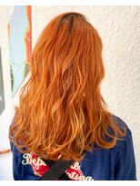 レブル(Re BuLL)&nbsp;王道オレンジ　オルチャン　韓国風