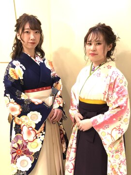 ヘアメイク ジェイエム 卒業式