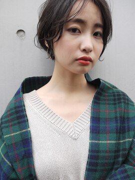 モリオ フロム ロンドン サッポロファクトリー店(morio FROM LONDON) 【morio札幌】札幌ショート　大人かわいい黒髪ショートボブ